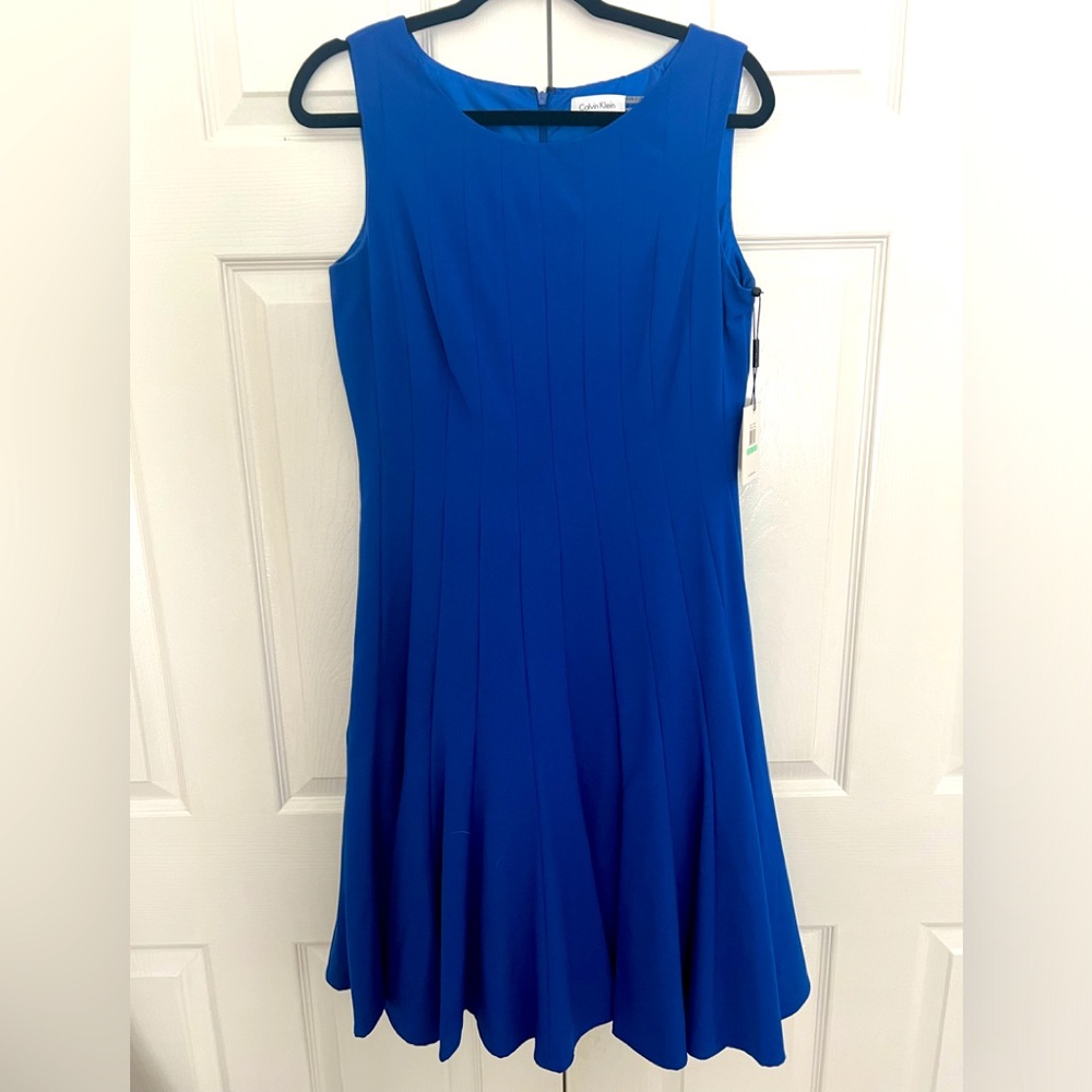 NWT Calvin Klein fit and flare dress